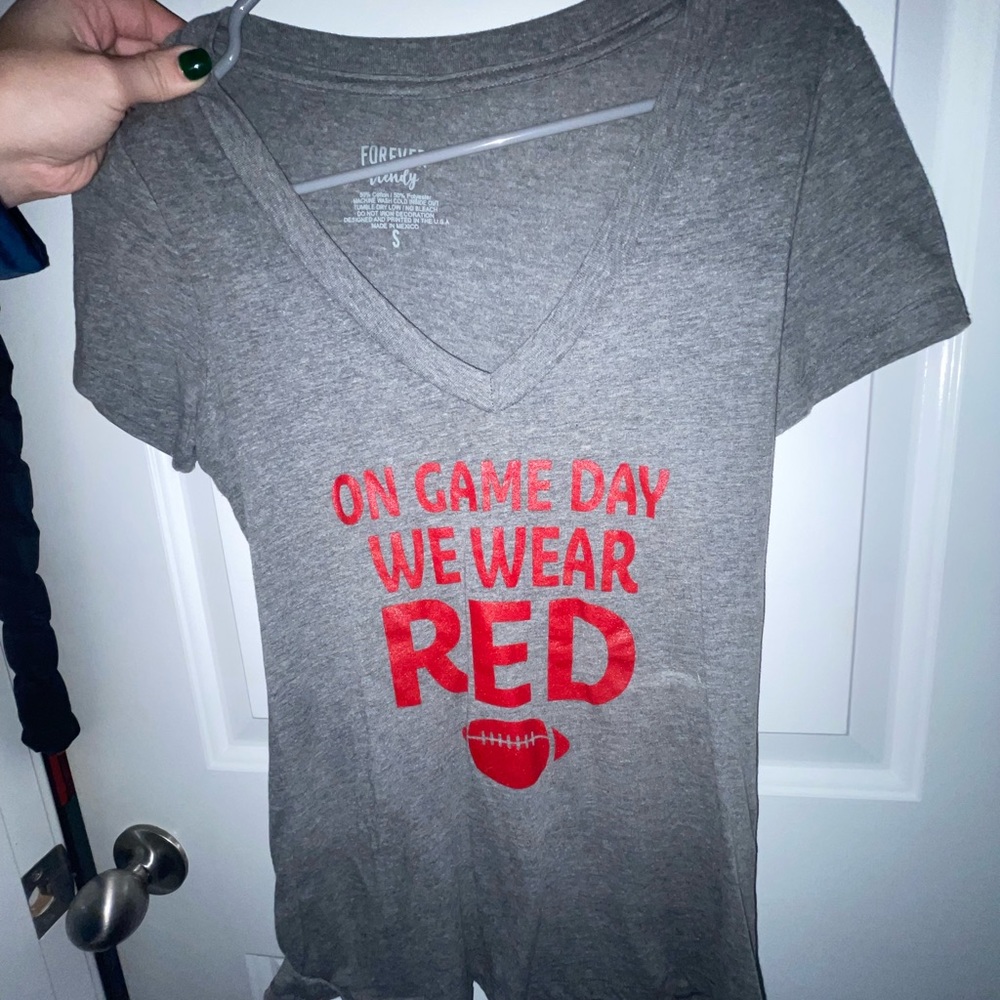 Game day tee shirt
